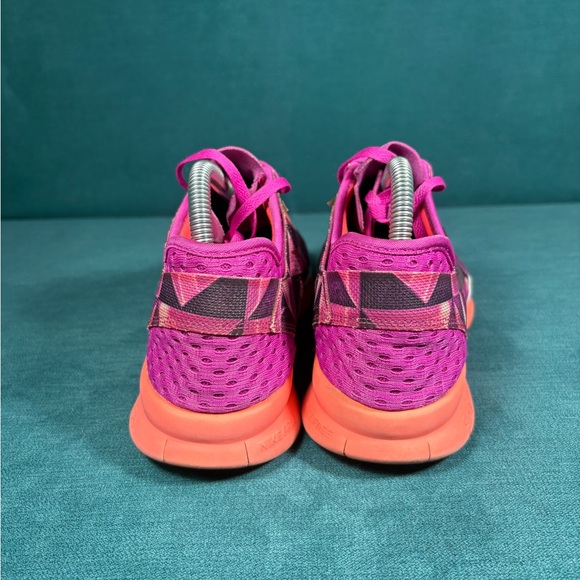Nike Free 5.0 TR Fit 5 Fuscha Pink Running Shoes Women's Size 9 - Picture 2 of 8